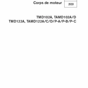 7739947 M.ATELIER D102-D122 Corps du Moteur